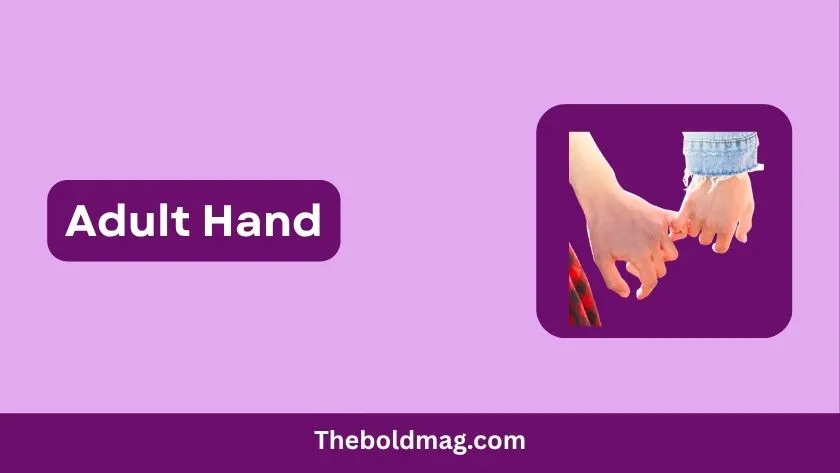 adult hand
