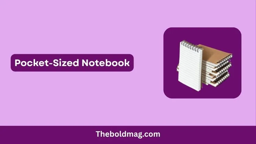 pocket-sized notebook