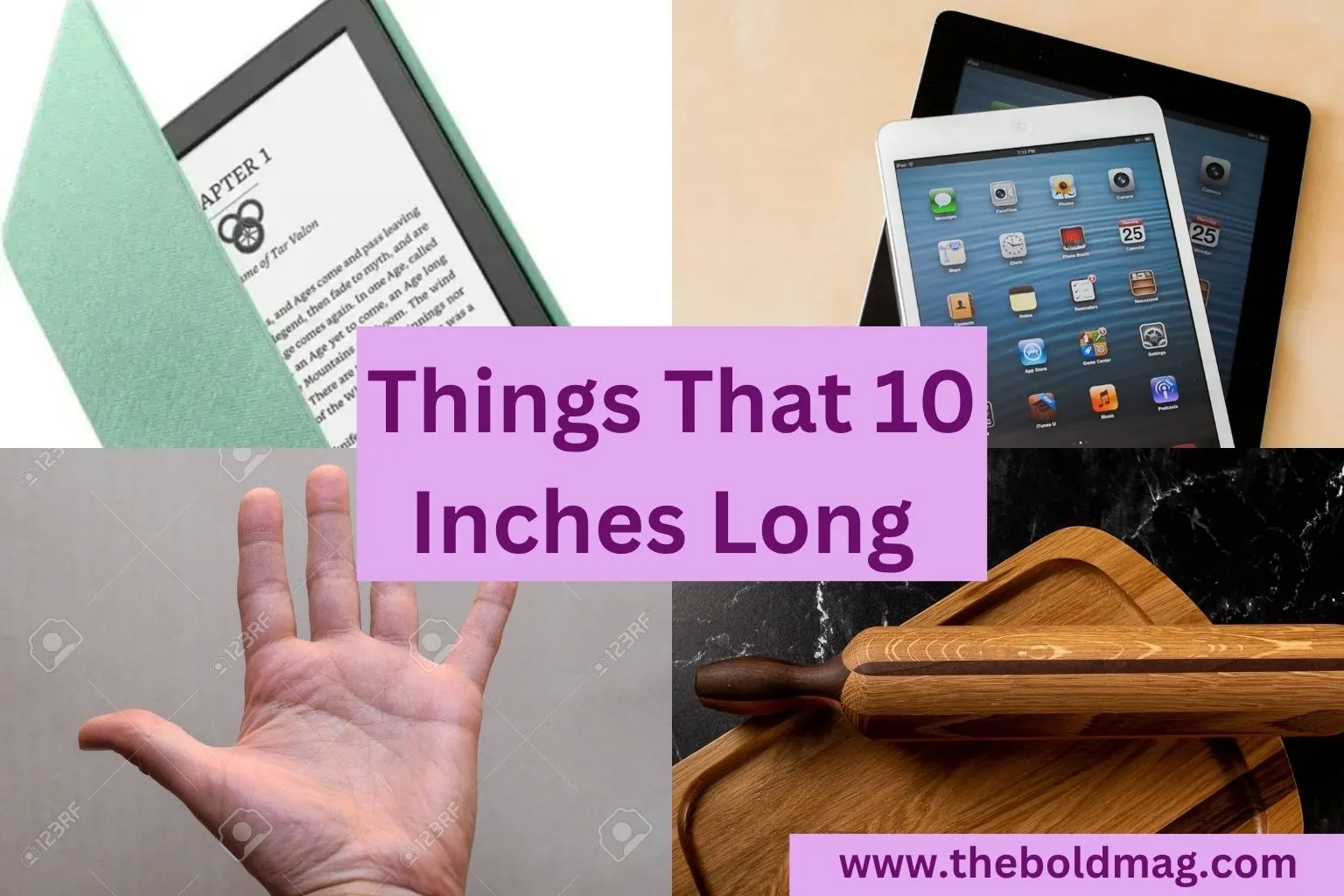 15 Everyday Objects That Are About 10 Inches Long