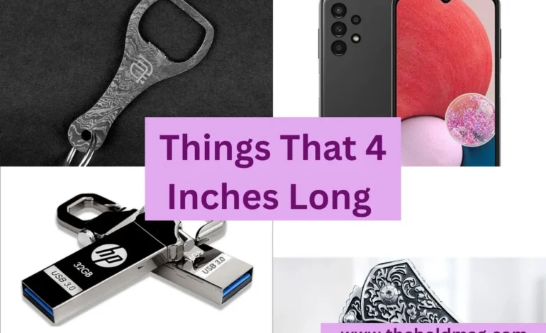15 Everyday Objects That Are About 4 Inches Long