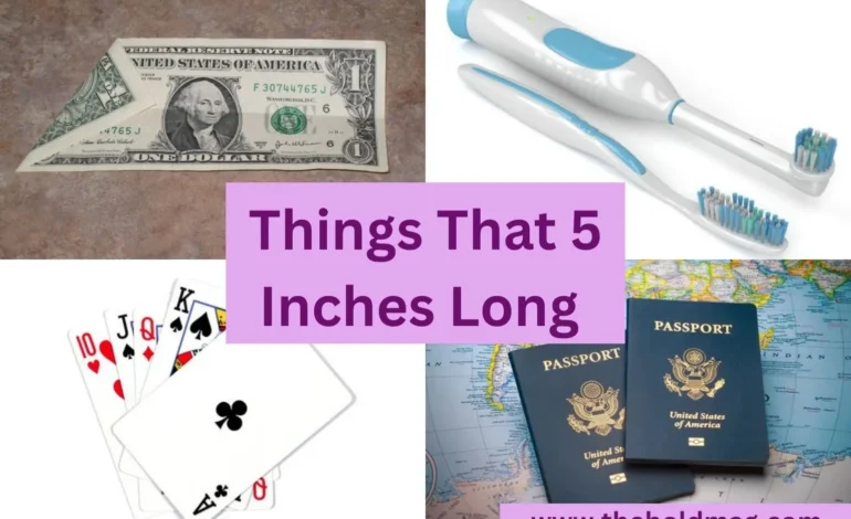 objects that are 5 inches long