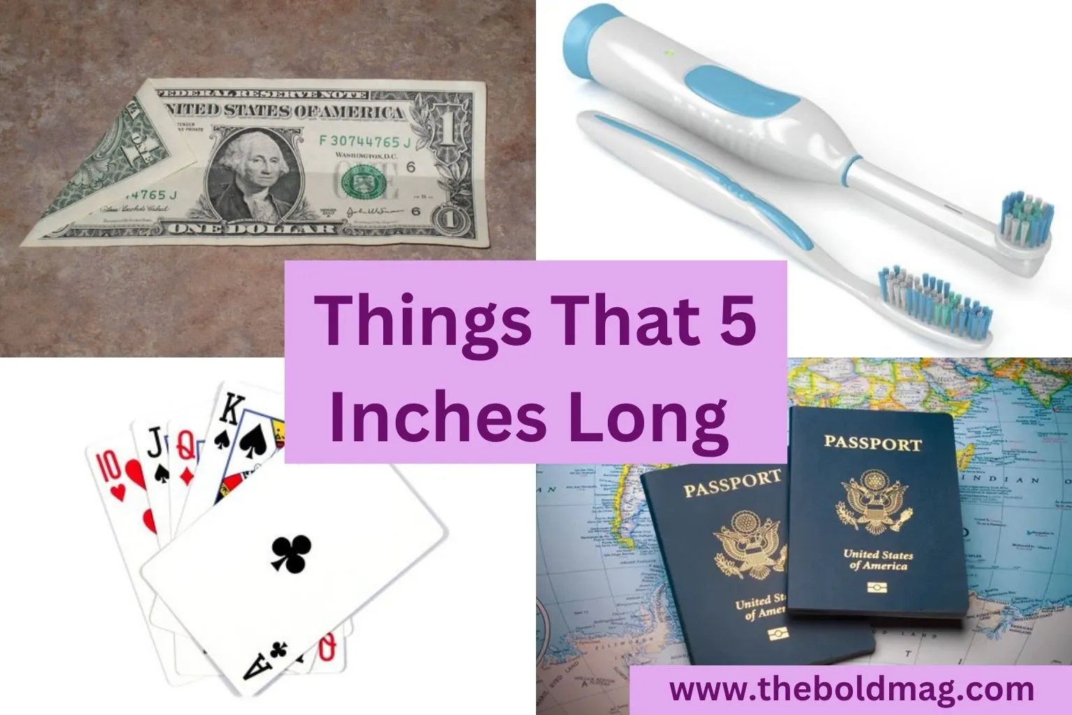 15 Everyday Objects That Are About 5 Inches Long