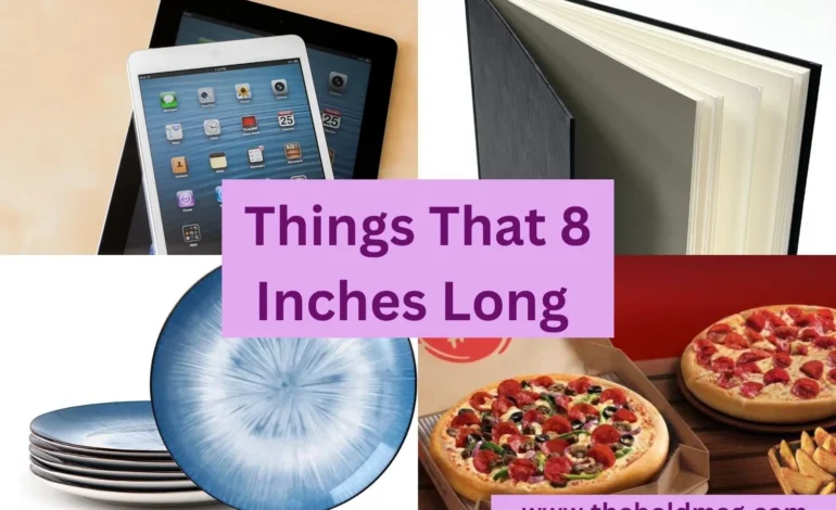 objects that are 8 inches long