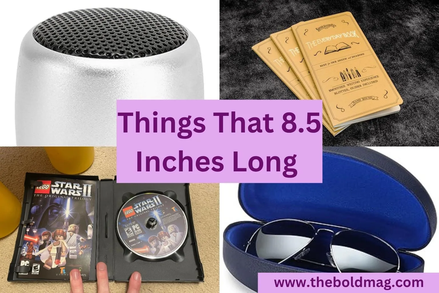 15 Everyday Objects That Are About 8.5 Inches Long
